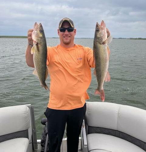 Walleyes on Orman